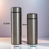 Custom Stainless Steel Thermos with Smart Temperature Display – Insulated Gift Cup 304