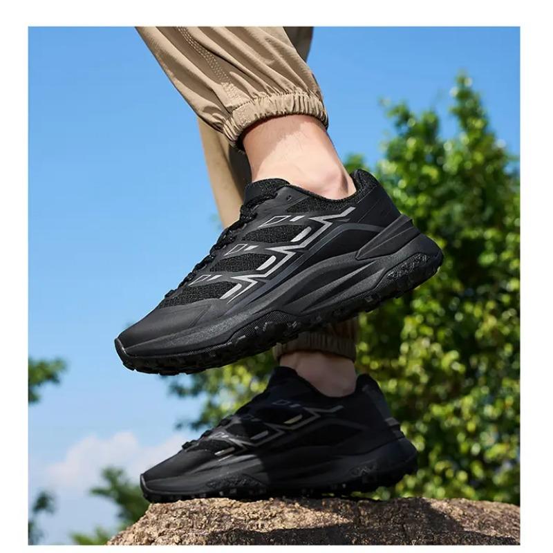 Autumn Sports Shoes for Men Lightweight and Breathable Outdoor Hiking Casual Shoes Anti Slip Wear-resistant