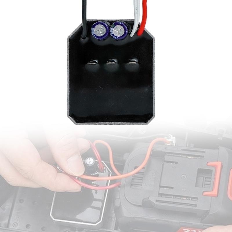 55A 21V Electric Chainsaw Control Board Drive Board Rechargeable Chainsaw Controller Easy Installation Accessories