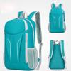 Zipper Cycling Backpack Foldable Traveling Daypack Casual Mountaineering Backpack  Camping