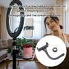 Phone Clip Hose Smartphone Bracket for Tripod Monopod Mount Holder Clamp Stand Flexible Long Arm Clip Holder