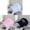 Cute Cartoon Cat Cotton Baseball Cap With Adjustable Fit For Casual Wear