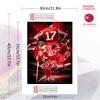 Football Jersey Sponsor Logos 100% Round Full Drill 5D DIY Diamond Painting Embroidery Cross Stitch Rhinestone Decor