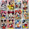 Diamond Mosaic Mickey Mouse Donald Duck Painting Rhinestones Picture Minnie Mouse Full Round New Arrival Handmade Hobby