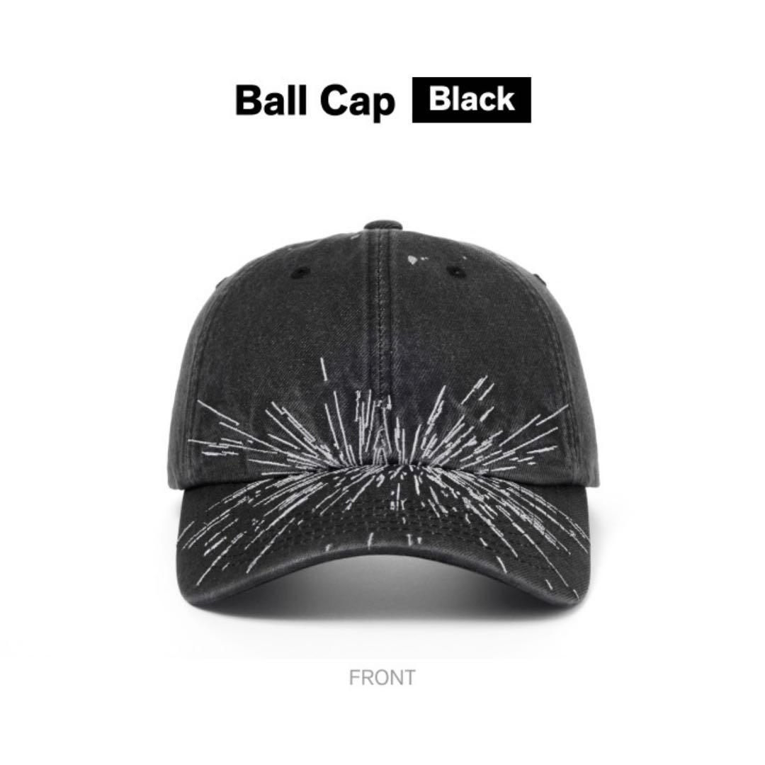 [USED] BTS ARIRANG Korean Pop-Up Bal Cap Black Hat