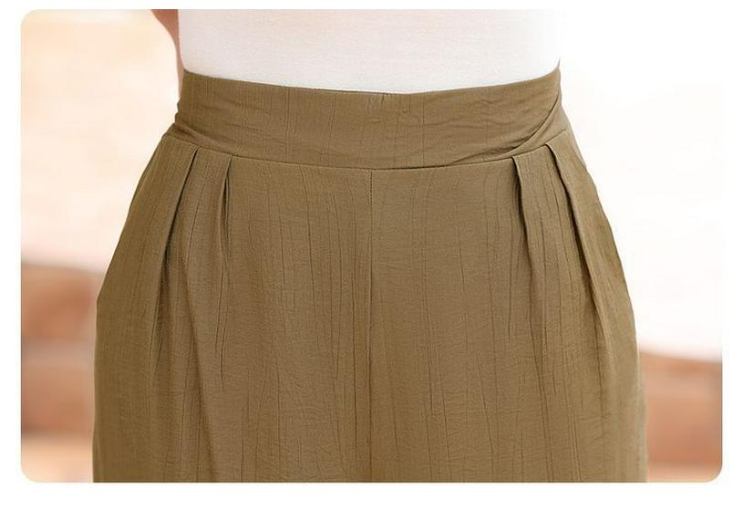 Damen Sommer Zweiteiler im Zen-Stil, Übergröße: Locker und formgebend für die Altersgruppe 40-60