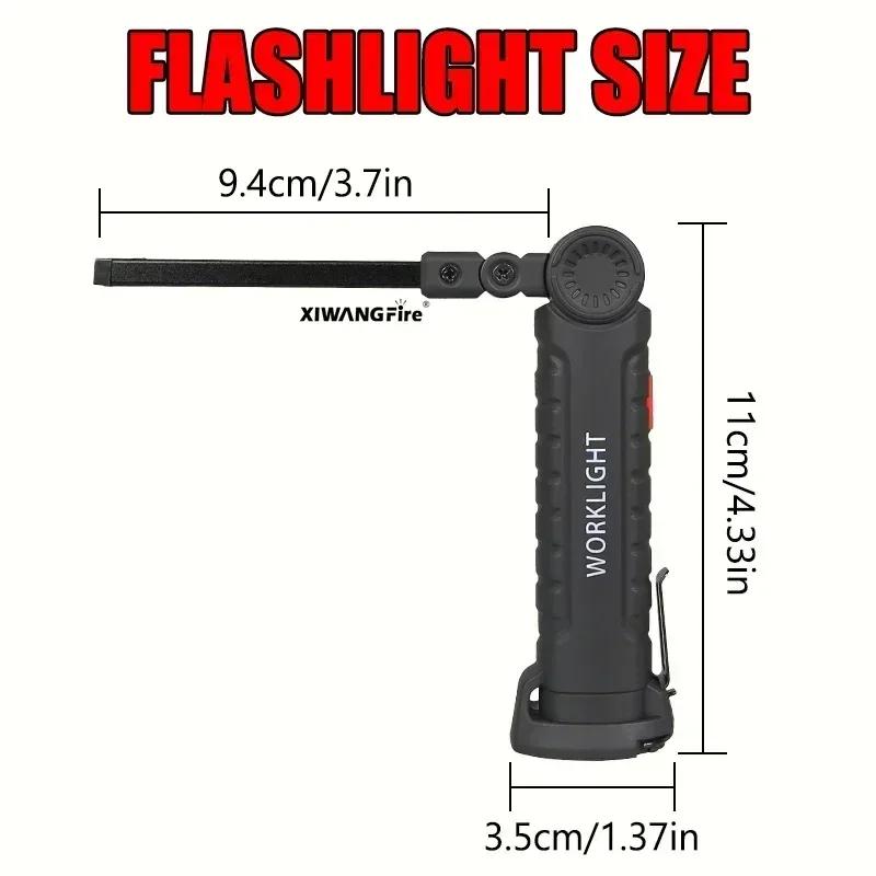 Lanterna LED UV 395nm Lumină Neagră Pliabilă Reîncărcabilă USB Lumină UV Lanternă Ultravioletă pentru Detector Urină Animale de Companie Polimerizare Rășină