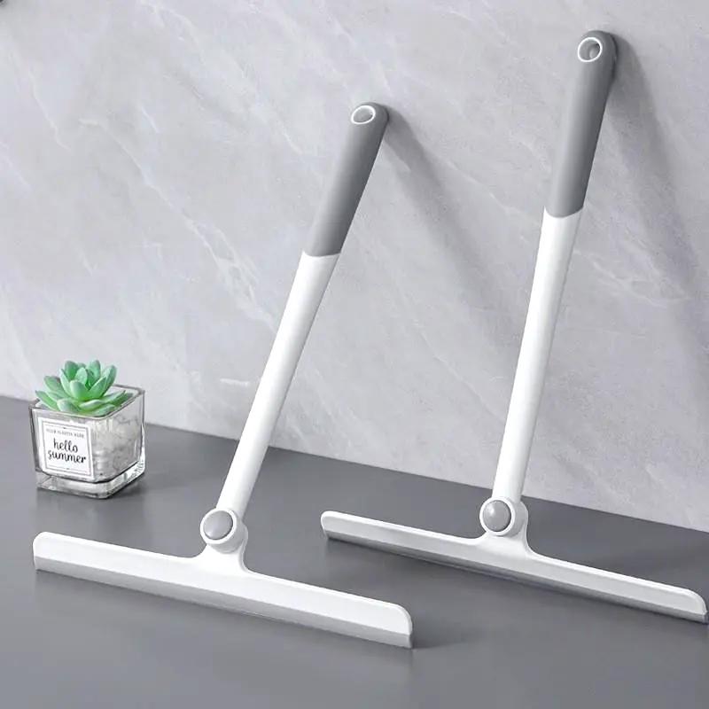 1 PZ Raschietto Doccia in Silicone Pulitore Bagni Tergipavimento Multiuso Pulizia Vetri Pavimento Finestre Strumento di Pulizia Domestico Tergivetro Acqua