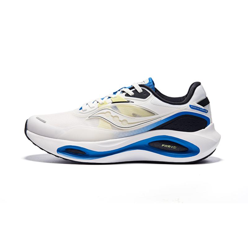 Saucony Phoenix Inferno 3 Anti Slip Wear Resistant Low Top City Commute Training Running Shoes Men s White Blue Saucony S28188-1 41