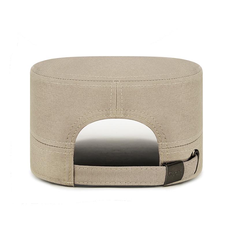 Sunshade  Hat Men's Spring Autumn Flat Top Hat for Middle-Aged and Elderly Outdoor Sunscreen Hat