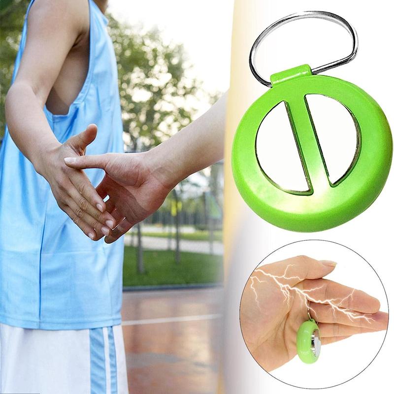 Hand Buzzer Toy Shocking Handshake Trick Joke Toy Party Prank Toy Electric Tricky Toy for April Fools Day Halloween Random Color
