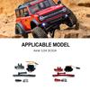 4pcs 1/24 Steering Servo Saver Complete Aluminum Alloy High Precision Rc Steering Servo Saver Complete For SCX24
