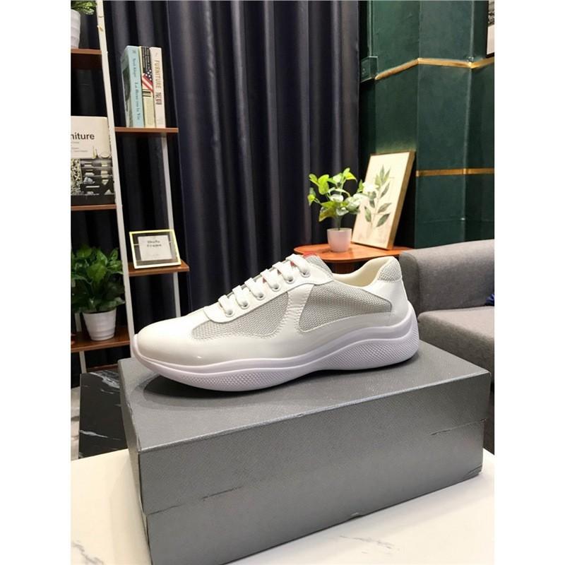 Men's Shoes Big Name Summer Mesh Breathable Sports Casual Running Shoes Patent Leather Versatile Thick Baseplate Shoes