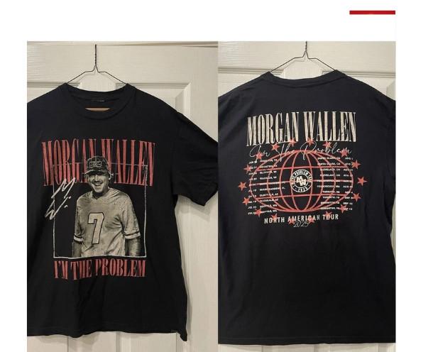 Trending NEW amp HOTMorgan Wallen I’m The Problem 2025 Tour Merch TShirt Unisex T-Shirt