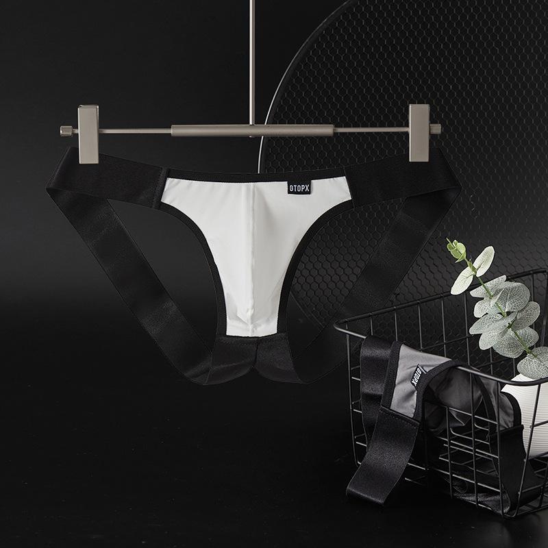Open Back Unterwäsche Männer Jockstrap Höschen Sexy Tangas G String Unterhosen Verbessern T-Back Open Butt Tanga Dessous