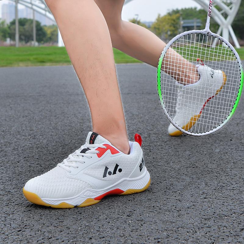 

Обувь для бадминтона мужская и женская сверхлегкая теннисная обувь взрослая дышащая сетчатая обувь для волейбола нескользящая дышащая спортивная обувь 46