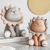 Cartoon Lion Piggy Banks Kid Children Money Box for Living Room Home Decorations
