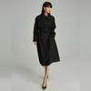 Spring new temperament chic classic commuting thin casual medium and long trench coat women