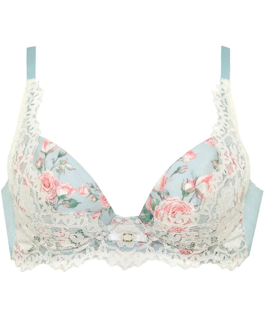 Bra Fit Fits your bust smoothing armpits to Bra BCA444 TU [Wacoal] L'ge [Harmony Bra] perfectly, (from back) Women's