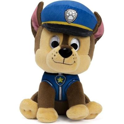 PAT PATROUILLE - PLUSH 15 CM CHASE Paw Patrol Gund - 6058437 - Soft and Washable Plush Toy from 12 Months
