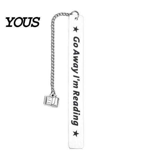 Strong Metal Page Marker Frosted Bookmark, Engraved Marker, Thin Book Mark Bookmark for Students Teachers, Graduation Christmas Gift Lovers