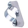 5/10Pcs 16/20/25/32/40/50Mm Aluminum Alloyl Off-Wall Code Saddle Clip Pipe Clamp Pipe Bracket Fixed Clip