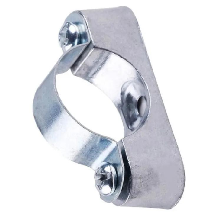 5/10Pcs 16/20/25/32/40/50Mm Aluminum Alloyl Off-Wall Code Saddle Clip Pipe Clamp Pipe Bracket Fixed Clip