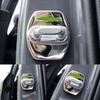 For Hyundai Tucson 2022-2024 Silver Steel Door Lock Buckle Protect Cover Trim