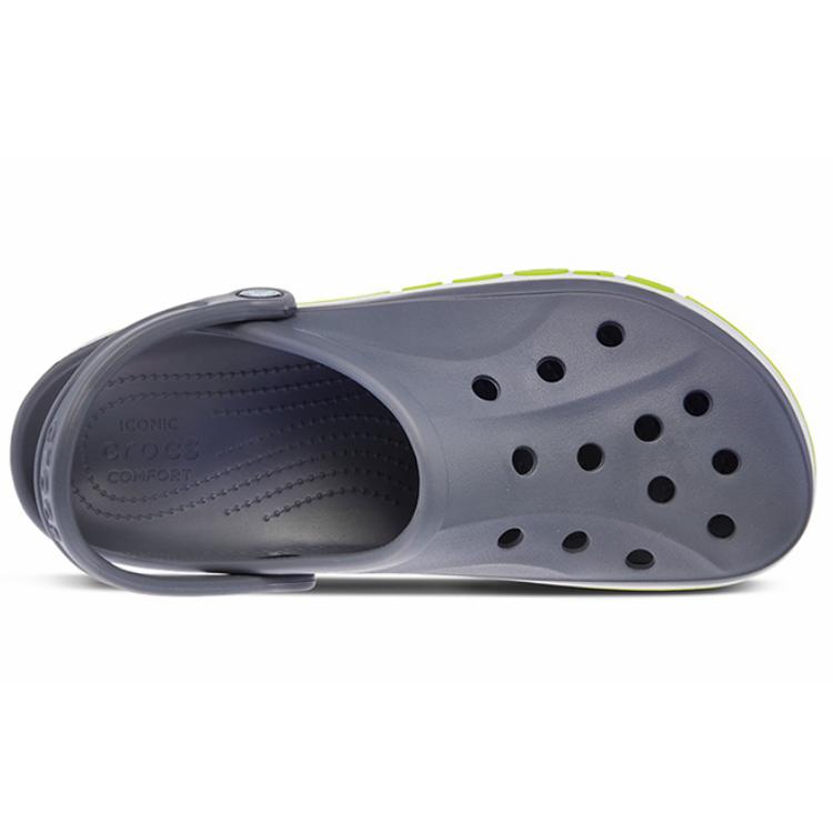 Crocs Bayaband Clog Beach Shoes Unisex Gray 205089-0A3