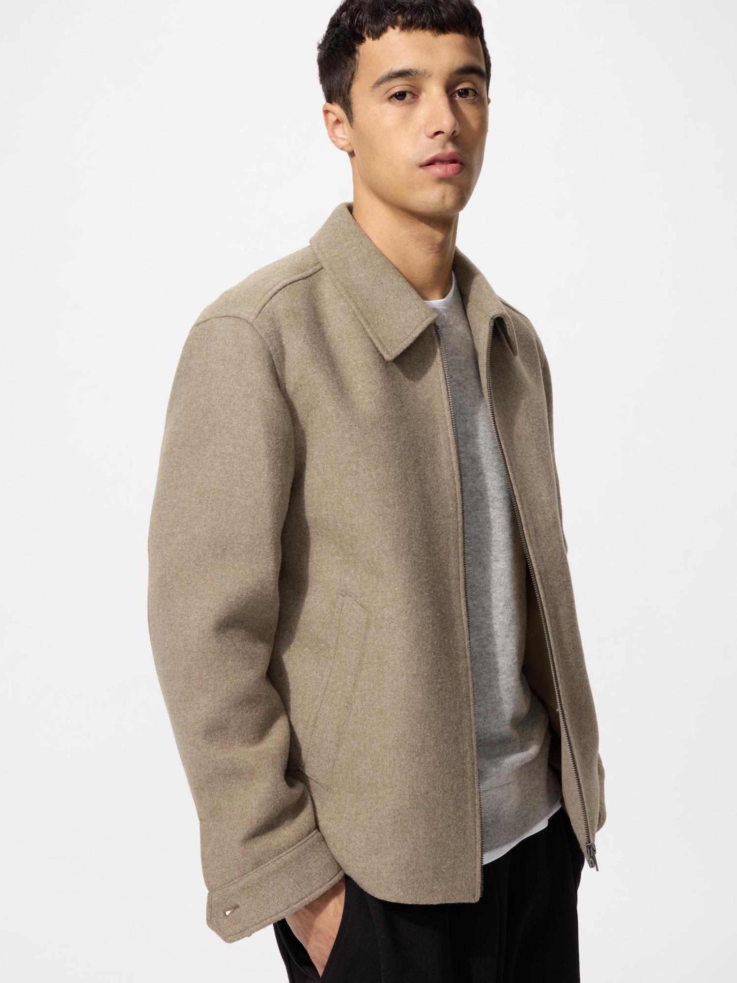 

Uniqlo Япония однотонный короткий блузон 32 BEIGE/3XL