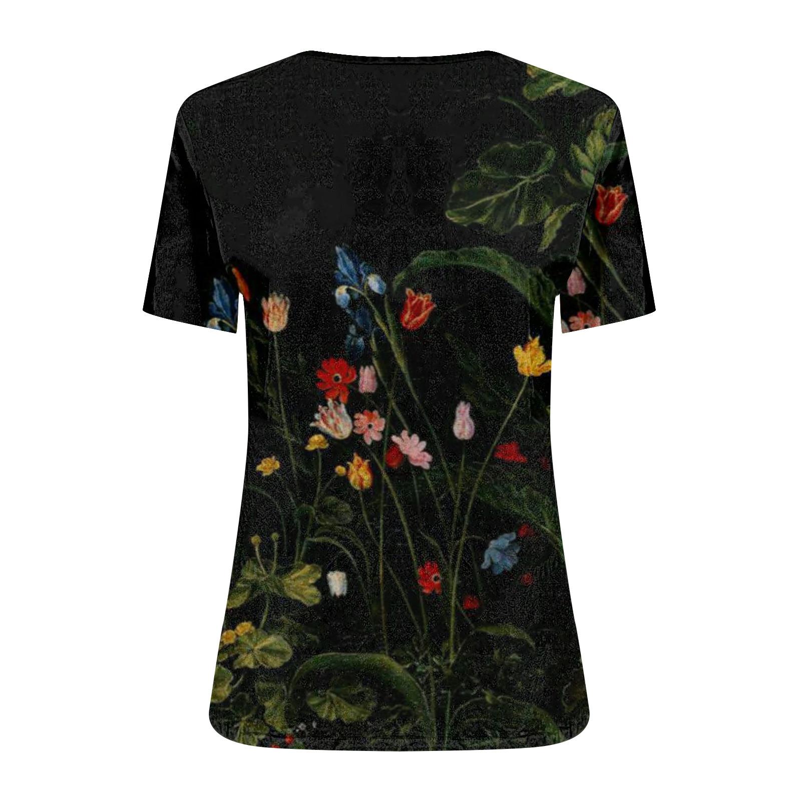 Женские футболки с v-образным вырезом и короткими рукавами. Женские топы с короткими — фото 4