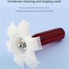 Air Conditioning Brush Includes Fin Comb Air Conditioner Fin Cleaner Condenser Radiator Fin Comb Alignment Tool