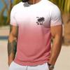 Men's T-shirt Summer  3D Printe Urban Street Style Men's Running Loose T-shirt