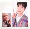 [USED] BTS JIN Album Happy Universal Lucky Drop Bonus Trading Cards (5 Cards)