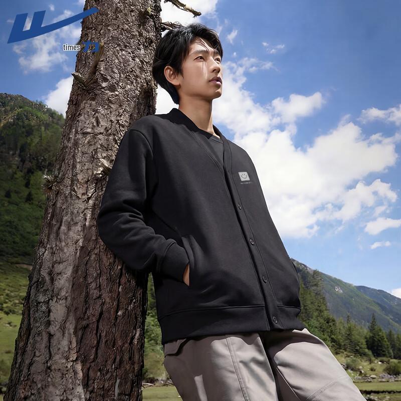 Warrior Men s Casual V-Neck Cardigan Sweatshirt 3XL