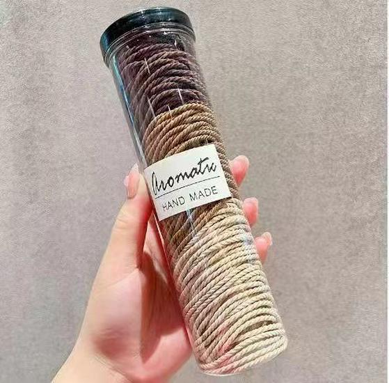 100 Durable Seamless High Elastic Hair Ties with No Damage Barrel Pack