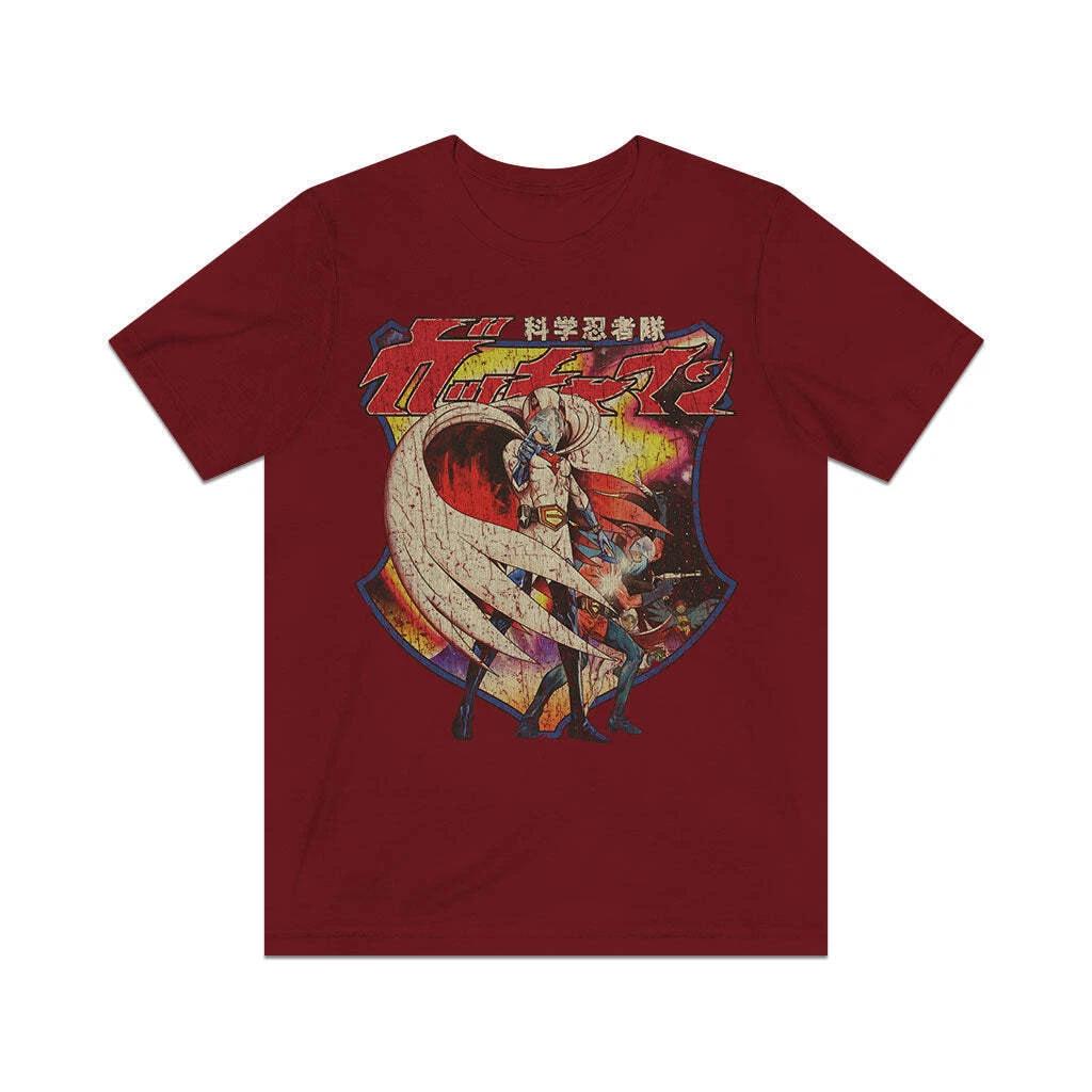 Science Ninja Team Gatchaman 1972 Vintage Men s T shirt XL