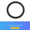 Car Steering Wheel Cover Food Grade Liquid Silicone Ultra-Thin Non Slip Dustproof Sweat-Proof Ice-Sensitive Handle Cover Four Seasons Universal