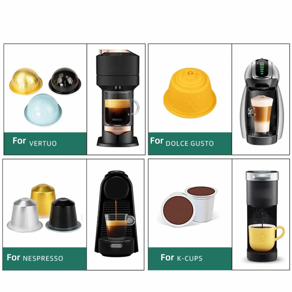 PVC Material Coffee Pod Holder 6 Pack Coffee Capsule Holder  Compatible with Keurig Nespresso
