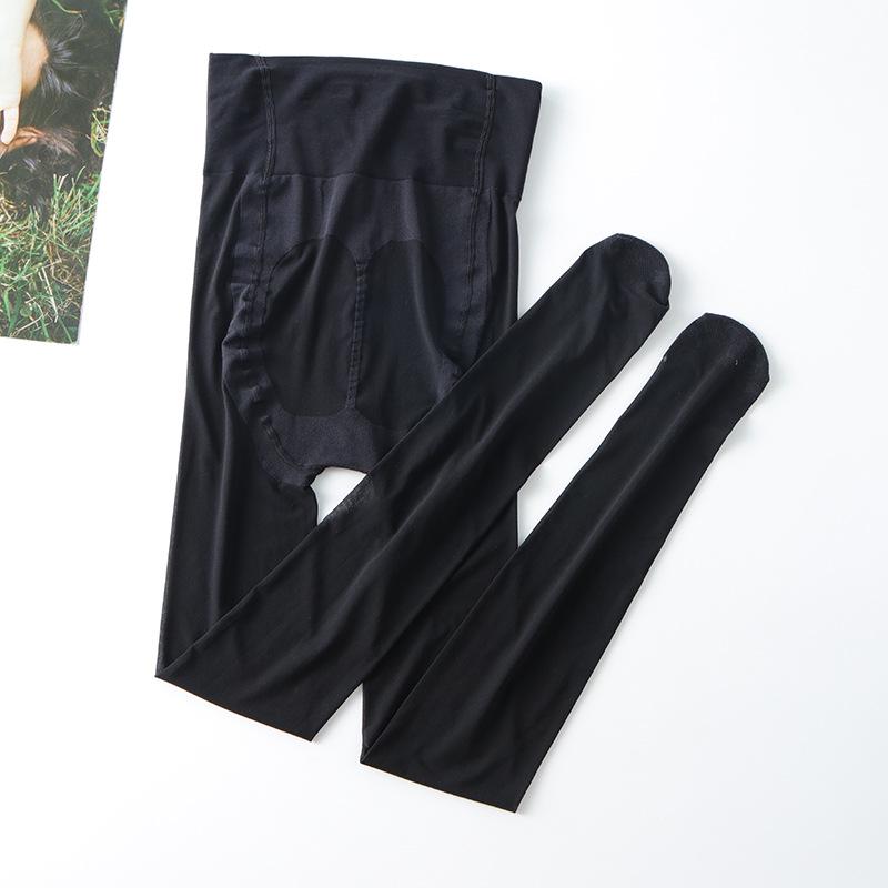 Women's Ultra-Thin Plus Size Anti-Snag Flesh-Colored Stockings for Summer with Peach-Enhancing Fit