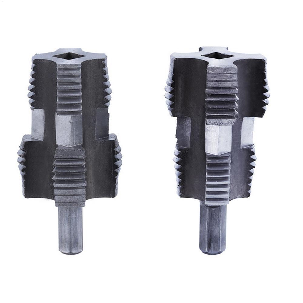 Water Pipe Threader Ergonomic Inner Pipe Threader 1/2 Inch Thread Maker Reusable Manual Threading Tool 3/4 Inch Plumbing Tool