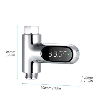 Digitales Duschthermometer Celsius Fahrenheit Badtemperaturüberwachung Wasserthermometer 585 Celsius Messung 360 Grad