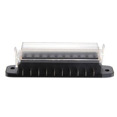 10 way 32V Blade Fuse Box Board Under Hood Interior LED Car Boat Marine