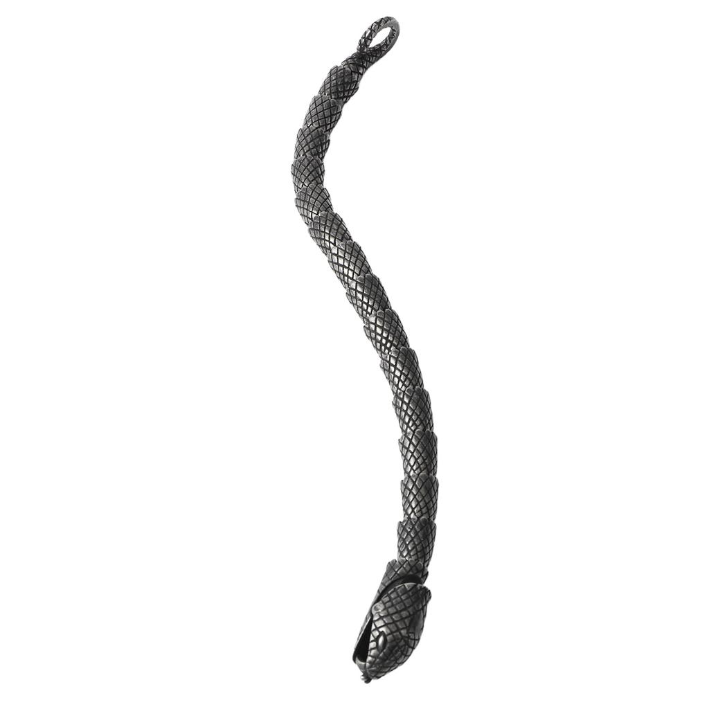 Men Fashionable Snake Bracelet Titanium Steel Unique Elegant Bracelet Jewelry Accessory for Party