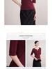 New Autumn Slim Fit V-Neck Five-Sleeve Hand-Crocheted Wool Sweater