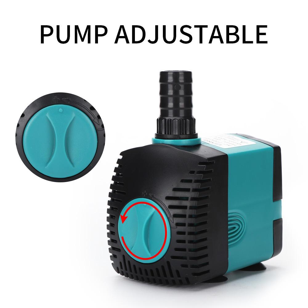 Compact Submersible Aquarium Pump for Fish Tanks and Ponds
