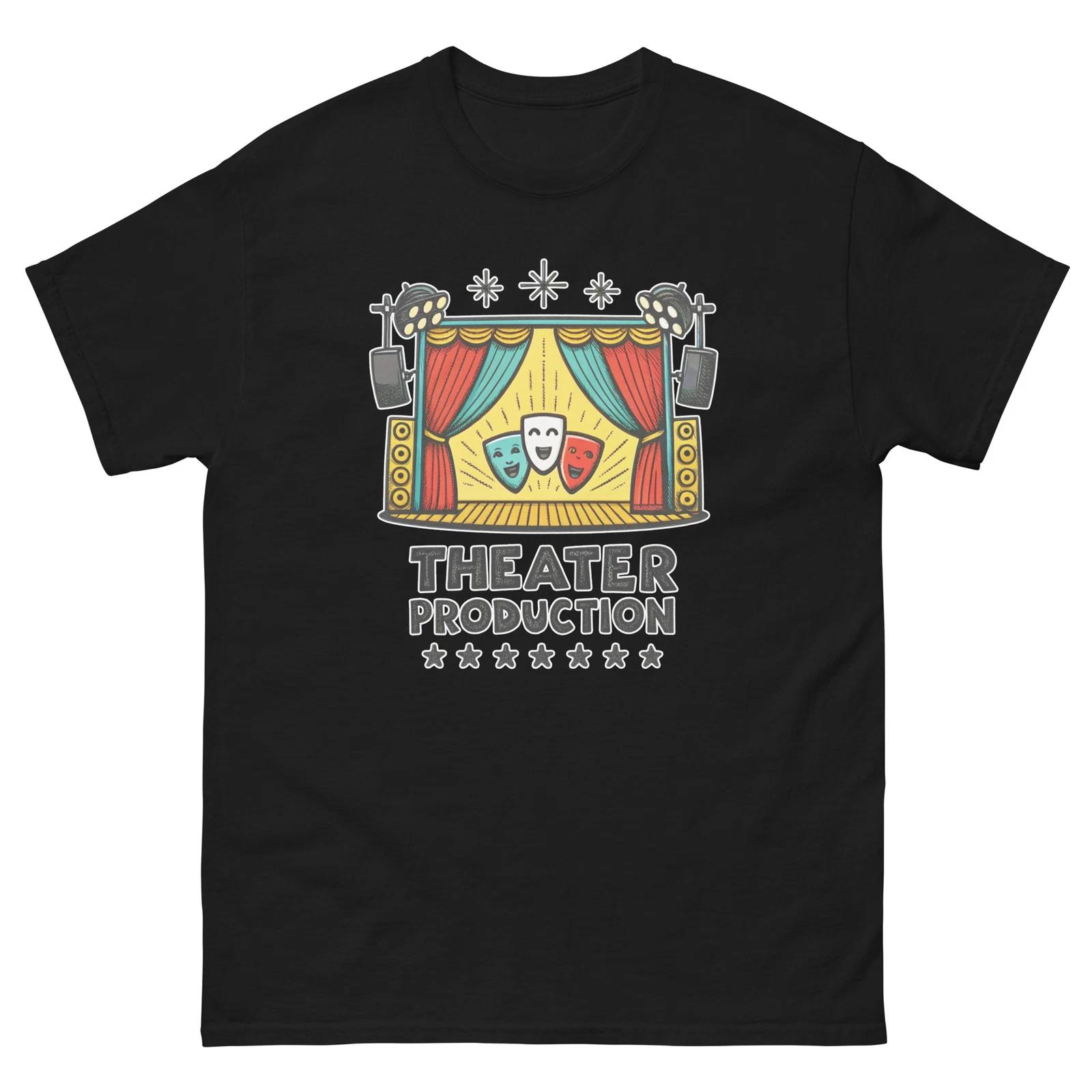 Theater Production Event Attraction Social Gathering T-Shirt 2XL