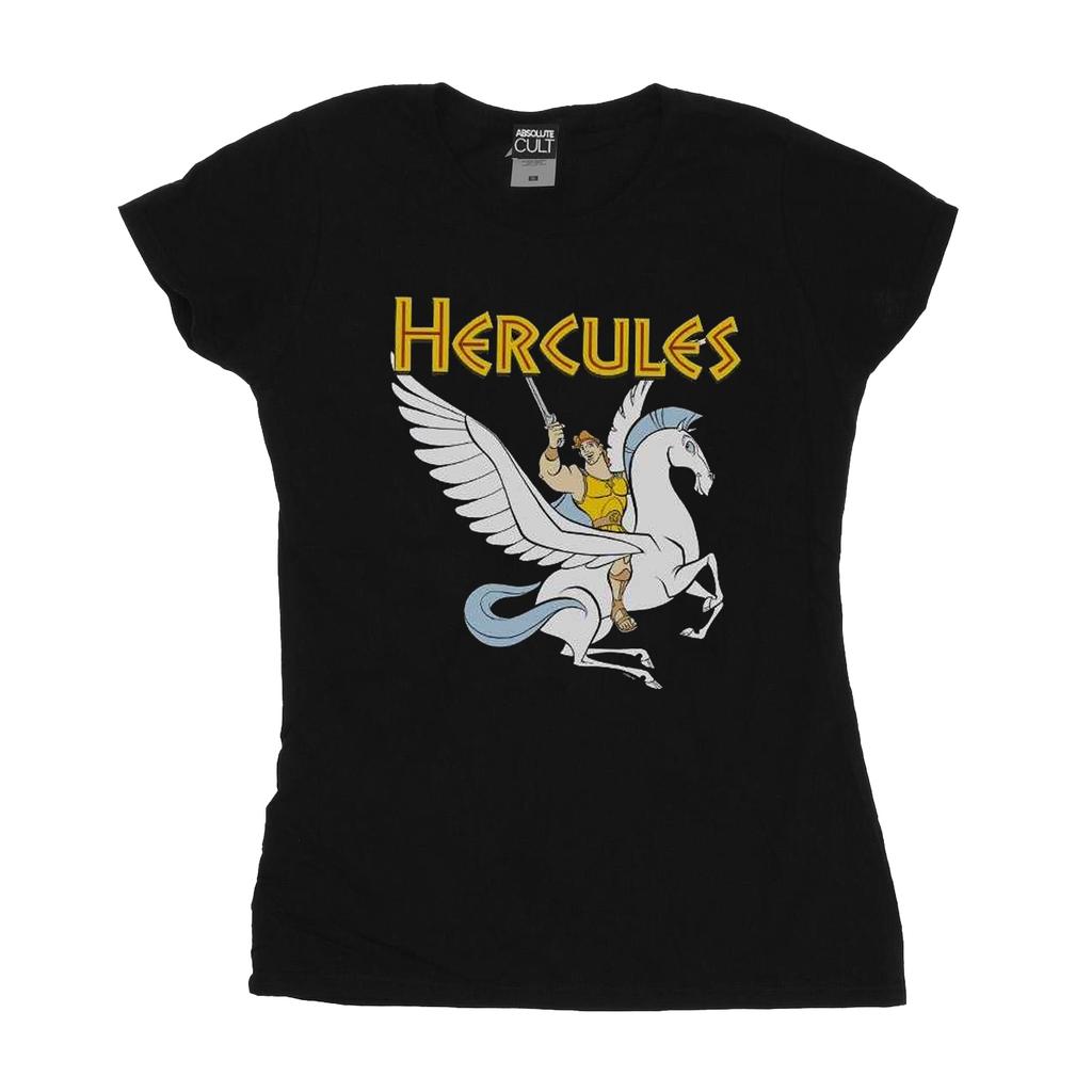 Disney Womens/Ladies Hercules With Pegasus Cotton T-Shirt
