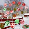 16 Pcs /set Colorful Xmas Tree Candy Pendant Hanging Christmas Party Decor  Home