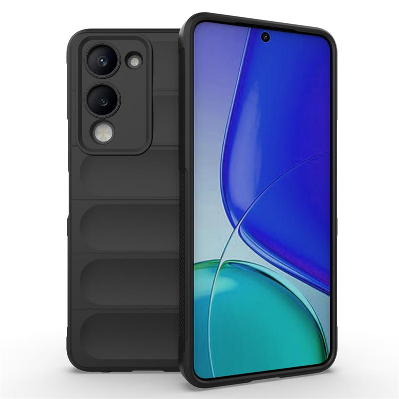 Shockproof Phone Case For Vivo Y19 Case Anti-Slip Soft Silicone Back Cover For Vivo Y29S Case For Vivo Y19 Y29S Y19e Y04 Y19S GT